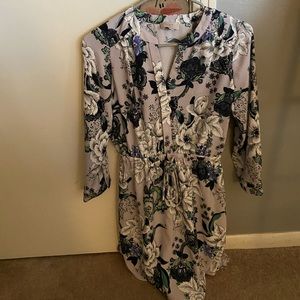 Floral mini dress , Loft size XS